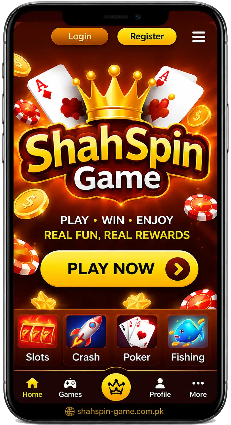 ShahSpin Game on mobile